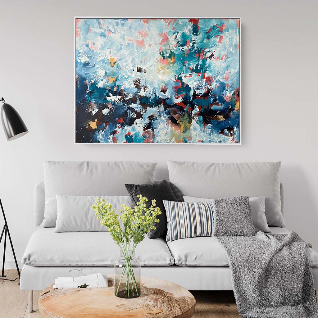 The Beat Of The Ocean - 120x90 cm - Original Painting