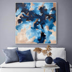 Run While You Can - 102x102 cm - Original Painting
