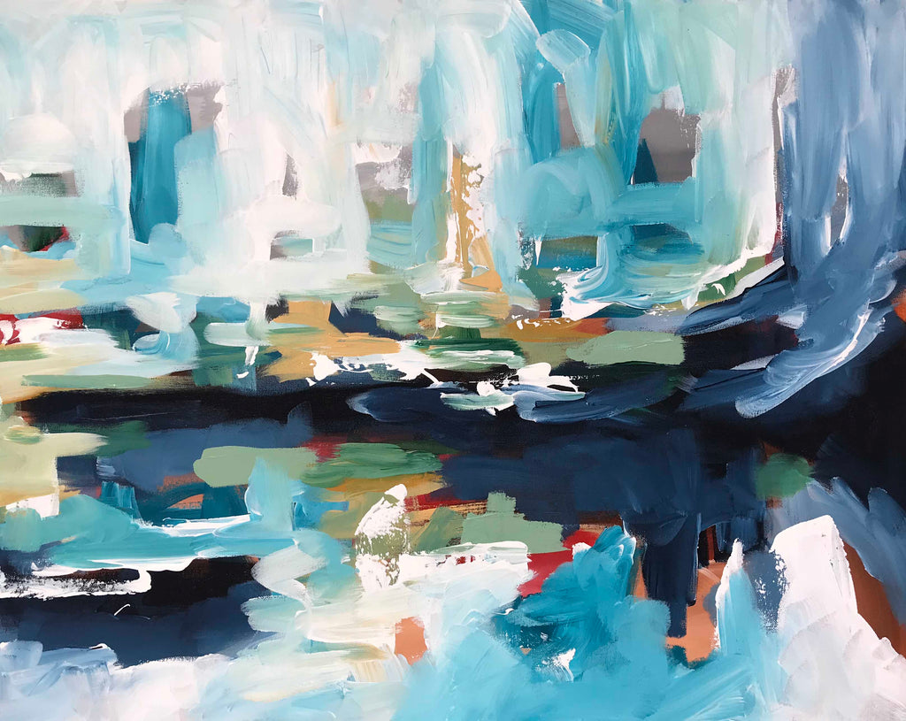 After The Smoke Clears Part 1 - 76x60 cm - Original Painting