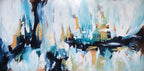 Another Rainy Day - 152x76 cm - Original Painting-OmarObaid.com