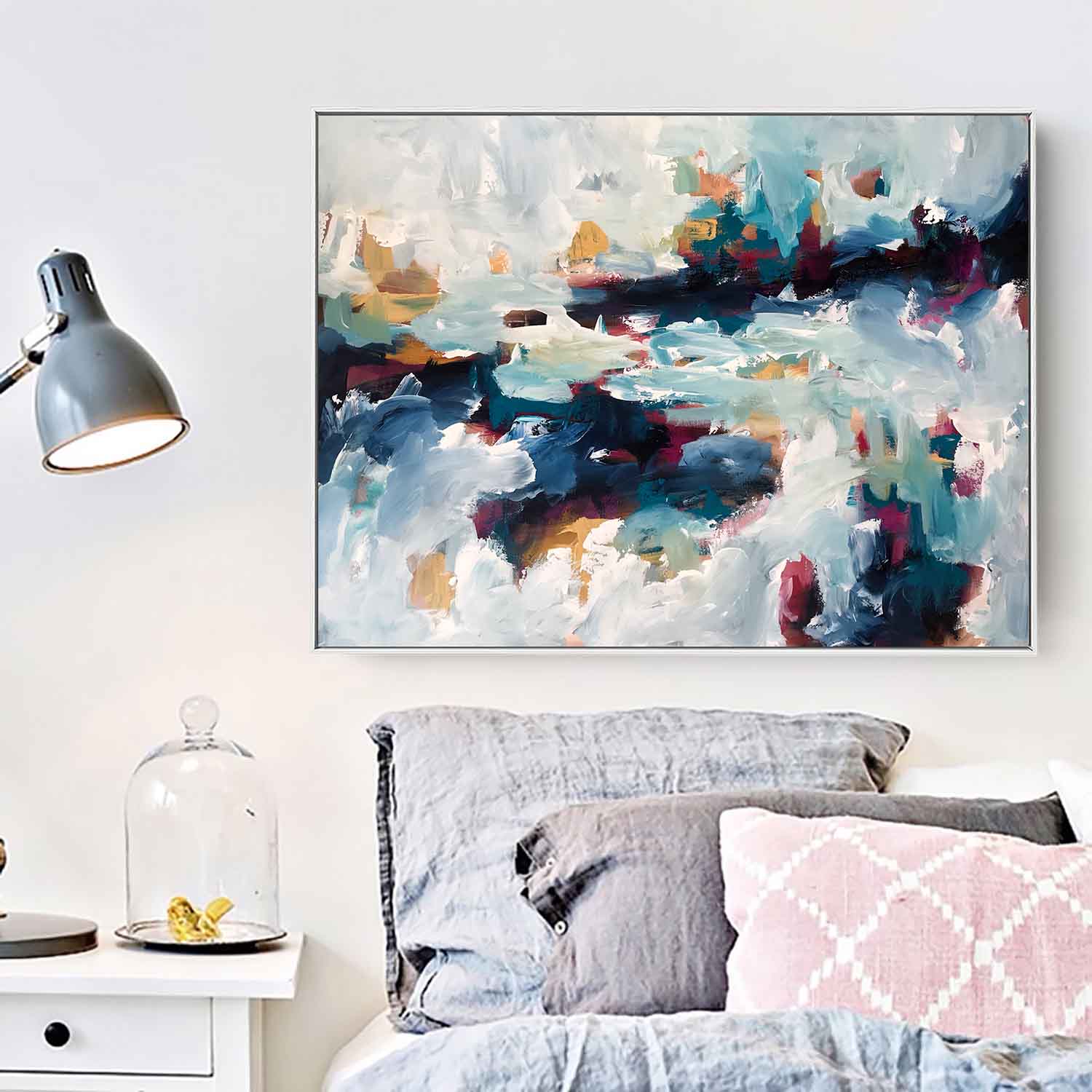 A Silent Poet 4 - 102x76 cm - Original Painting