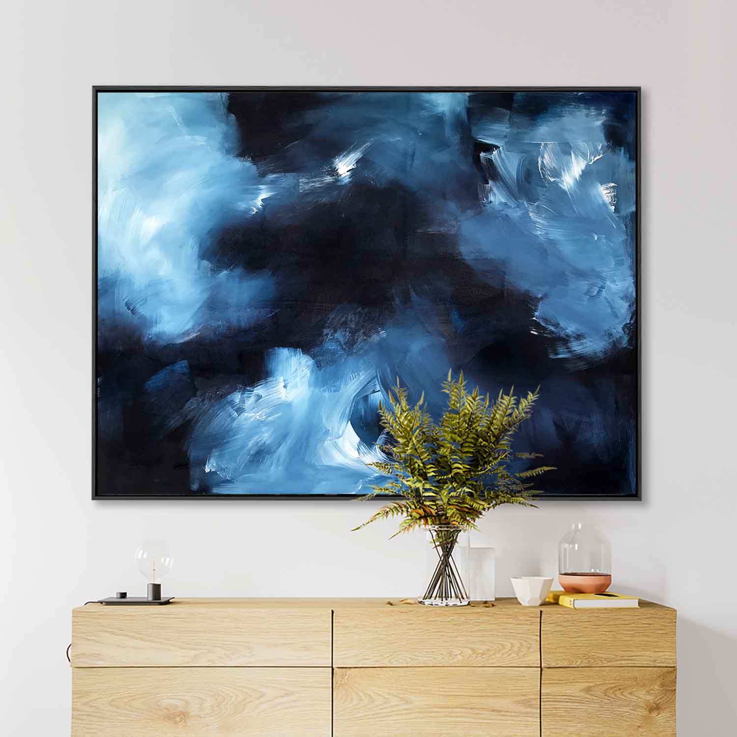 Midnight Waves - 102x76 cm - Original Painting