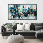 Rebuilding The Fortress - 152x82 cm - Original Painting