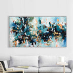 Rebuilding The Fortress - 152x82 cm - Original Painting