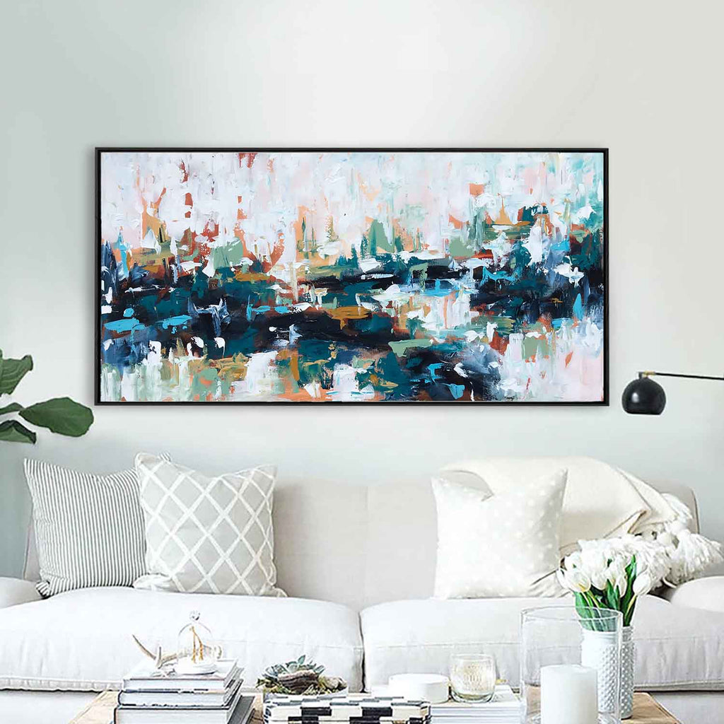 Just Passing By - 122x61 cm - Original Painting