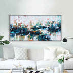 Just Passing By - 122x61 cm - Original Painting
