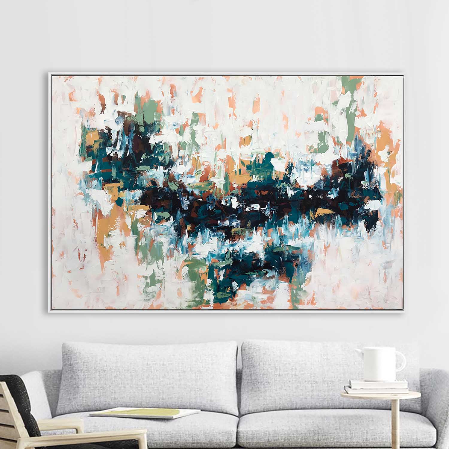 Floating - 152x102 cm - Original Painting