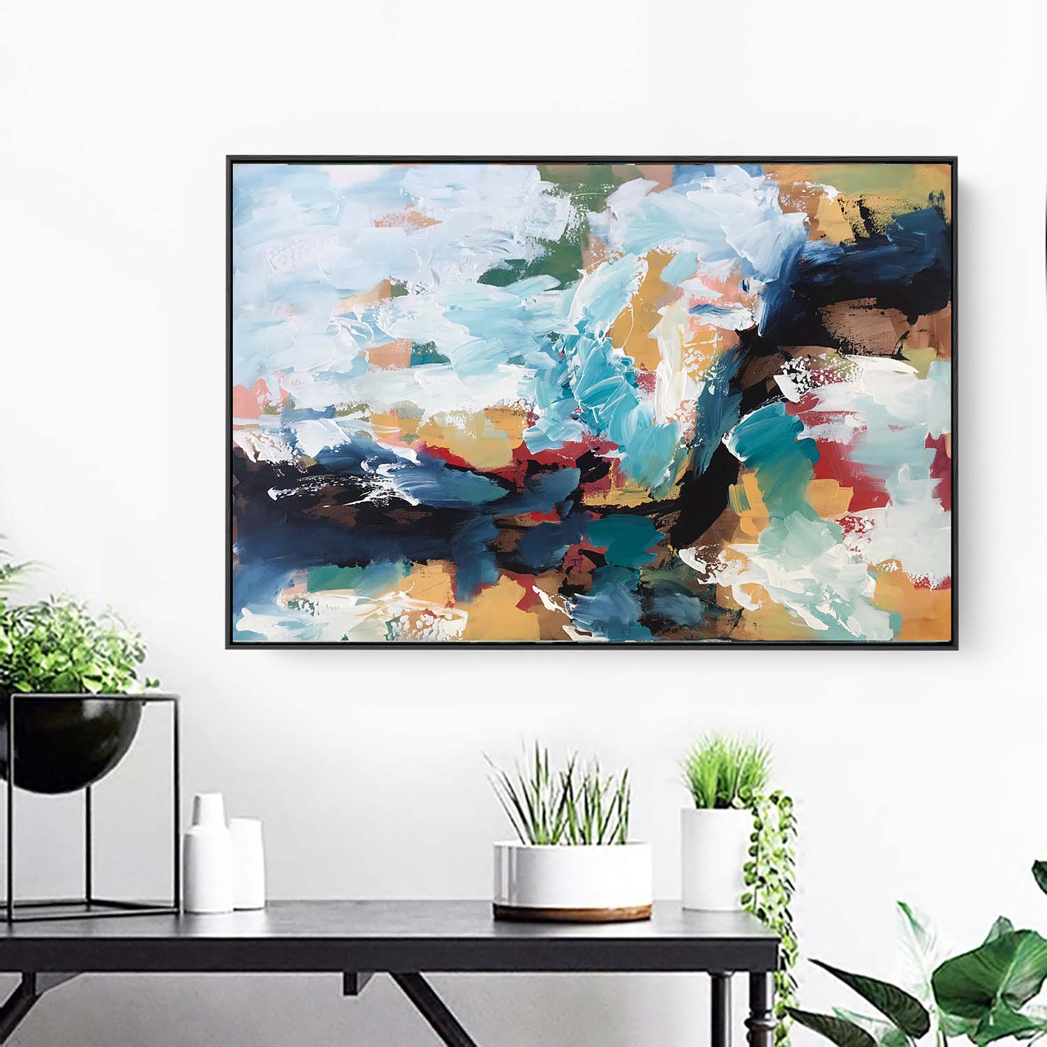 Monument Part 2 - 61x92 cm - Original Painting