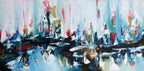 Under The Surface - 180x90 cm - Original Painting-OmarObaid.com