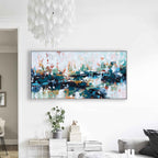 Just Passing By - 122x61 cm - Original Painting