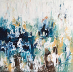 Atonement II - 145x145 cm - Original Painting-OmarObaid.com