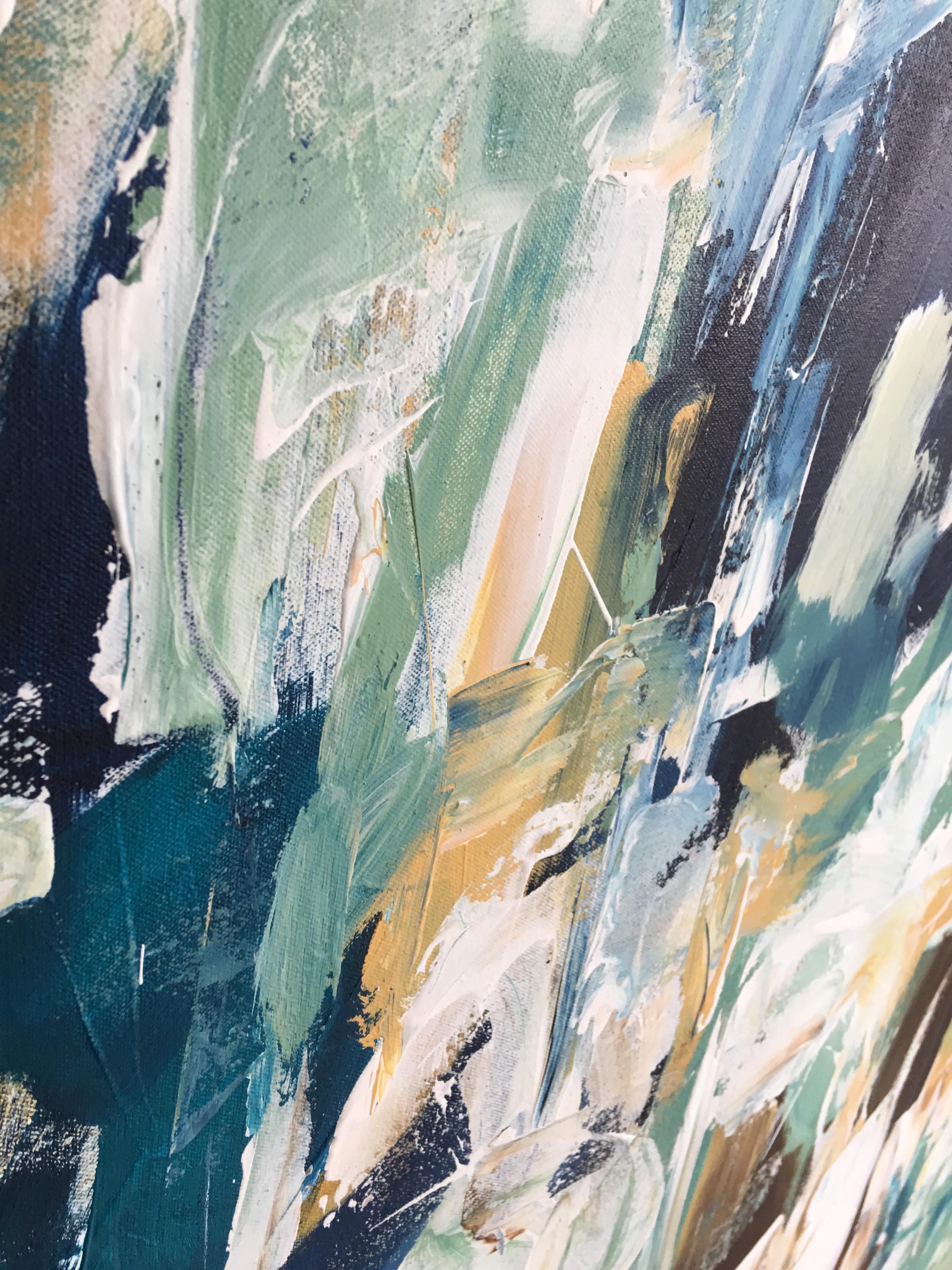 Atonement II - 145x145 cm - Original Painting-OmarObaid.com