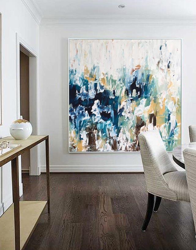 Atonement II - 145x145 cm - Original Painting-OmarObaid.com