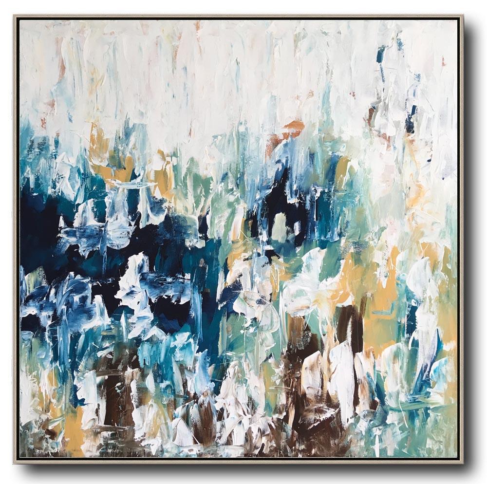 Atonement II - 145x145 cm - Original Painting-OmarObaid.com