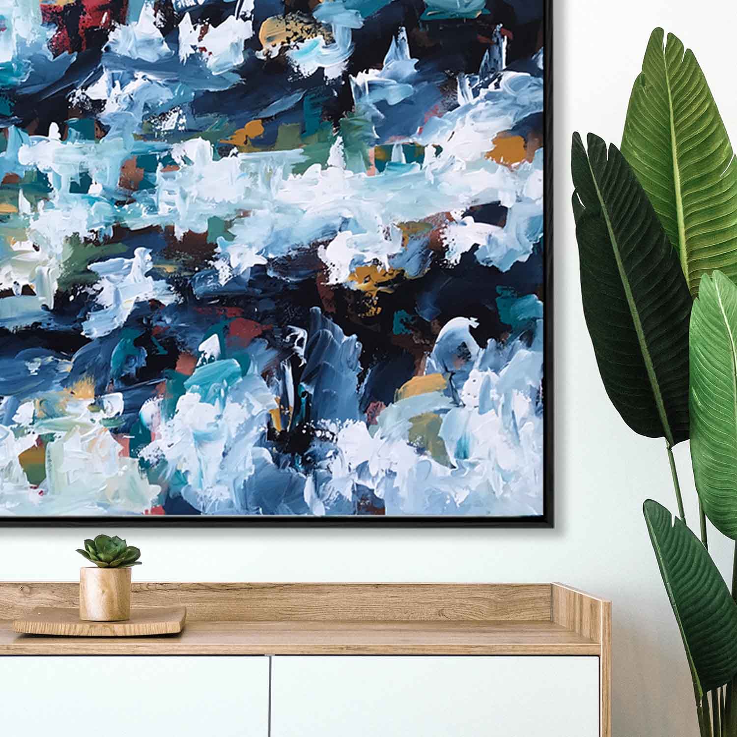 The Risk Is Worth The Gain - 152x92 cm - Original Painting