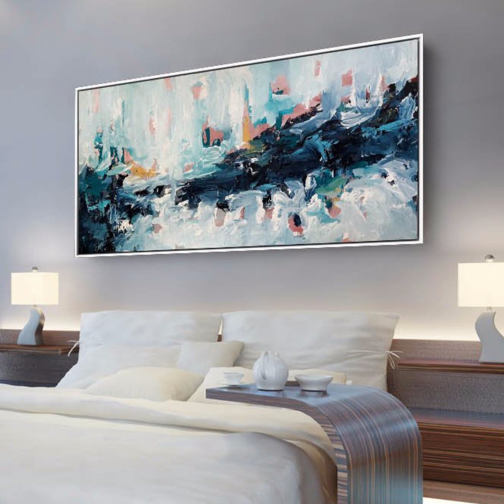 A Wave Of Emotions - 152x76 cm - Original Painting