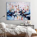 Between Places 3 - 122x90 cm - Original Painting-OmarObaid.com