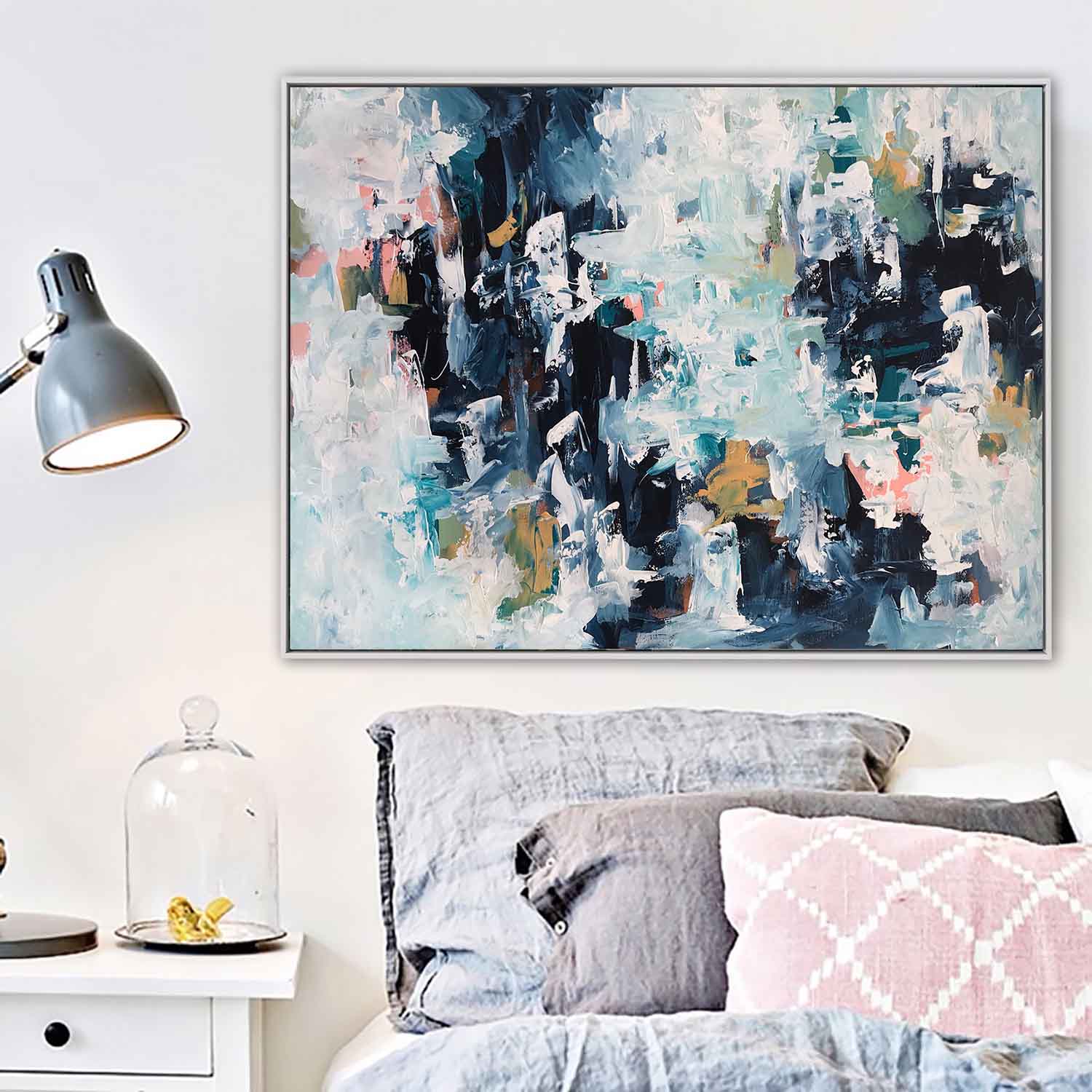 Rain Dance - 102x76 cm - Original Painting