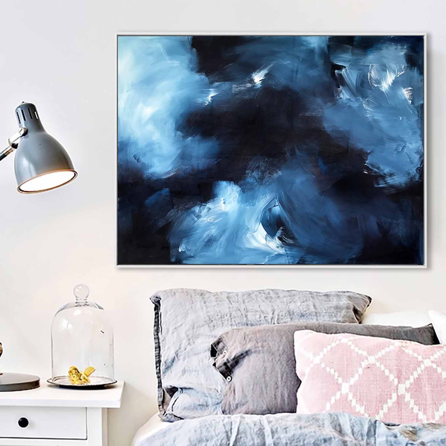 Midnight Waves - 102x76 cm - Original Painting