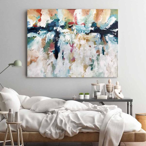 Regain The Fire - 122x90 cm - Original Painting-OmarObaid.com