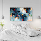The Riverbank - 122x76 cm - Original Painting