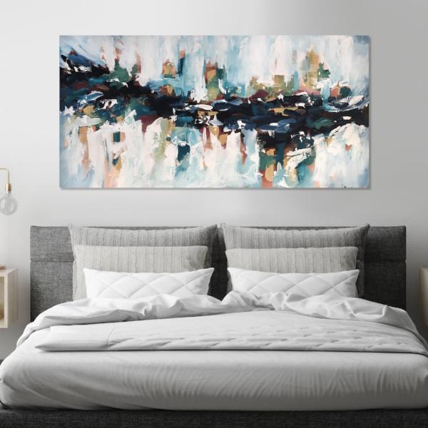 A Silent Poet - 152x76 cm - Original Painting