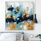 Flashback - 102x102 cm - Original Painting