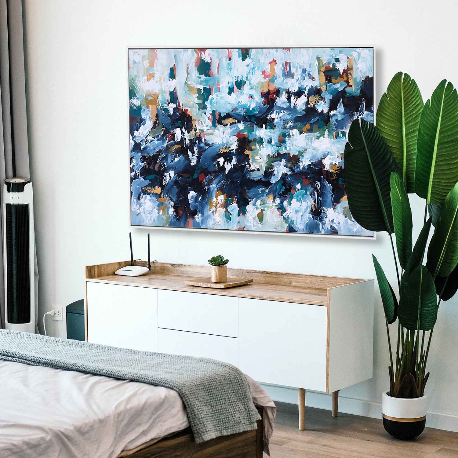 The Risk Is Worth The Gain - 152x92 cm - Original Painting