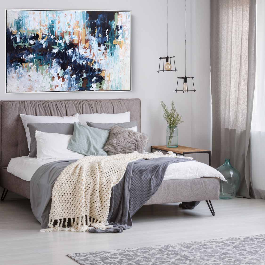 Beneath The Stars - 122x80 cm - Original Painting