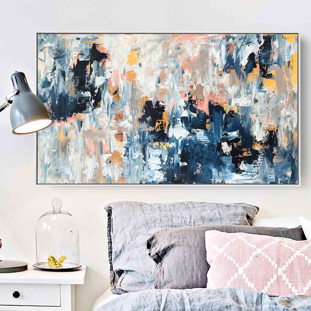 Through The Night - 122x70 cm - Original Painting