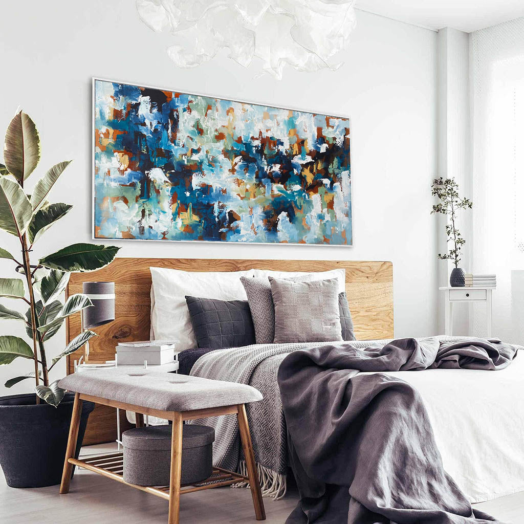 Overcoming This - 150x76 cm - Original Painting