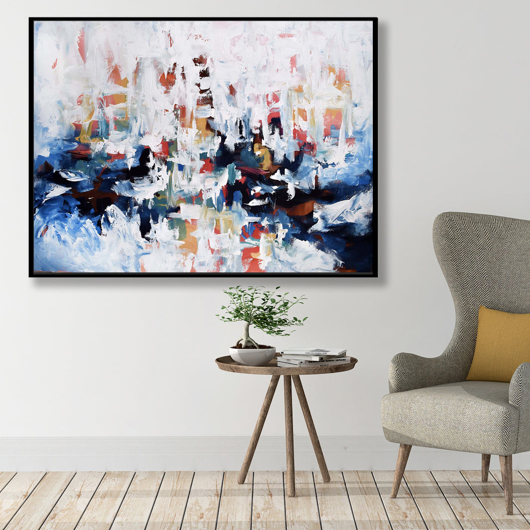 Between Places 3 - 122x90 cm - Original Painting