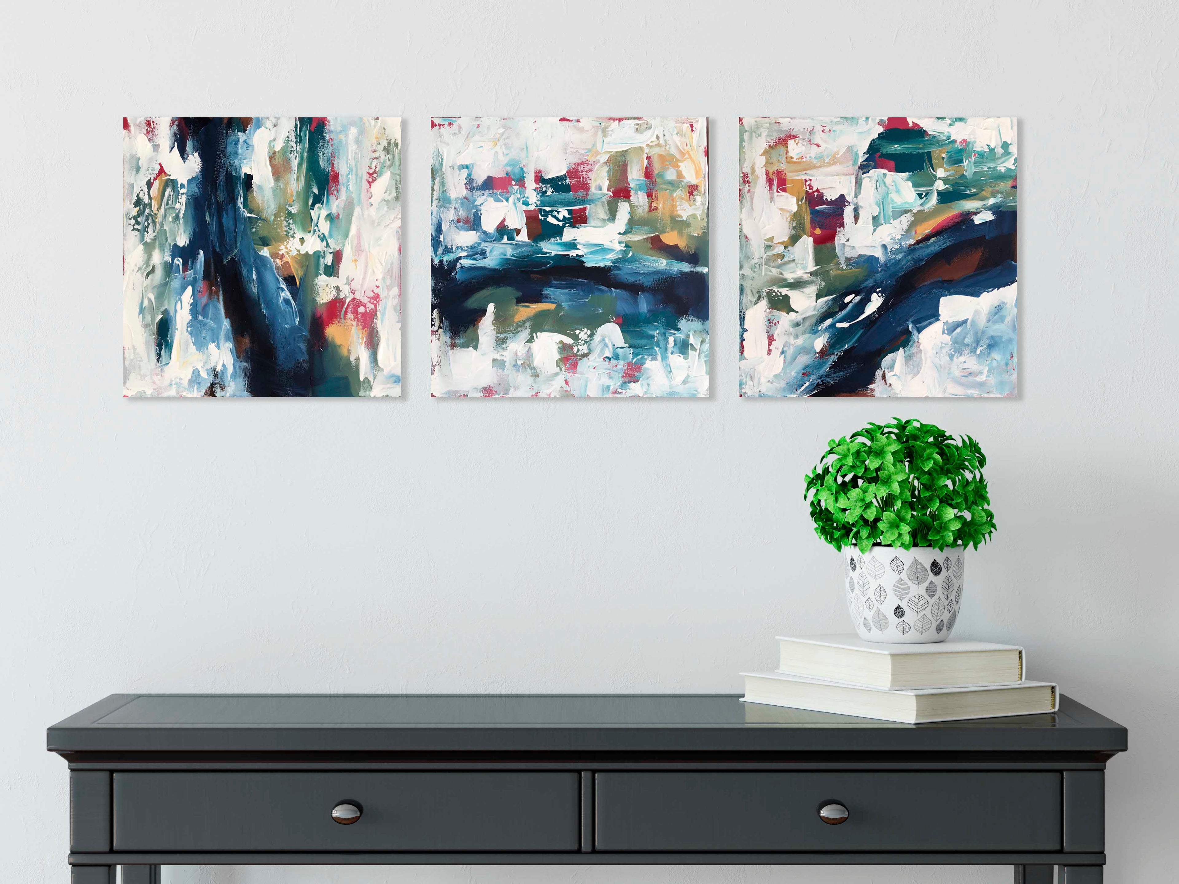 Beyond A Dream Triptych - Original Painting