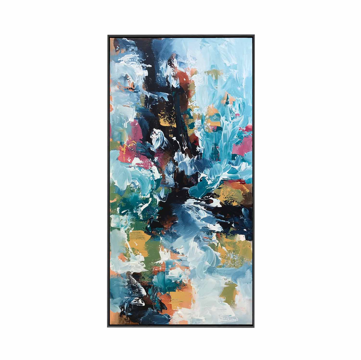 The Uncertain Path Diptych Paintings