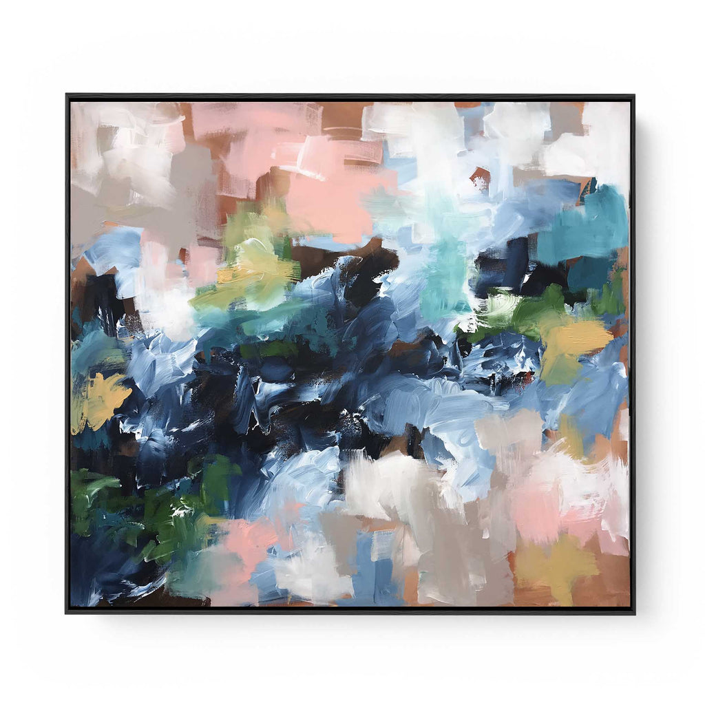 Adapting To The Unknown - 204x92 cm - Diptych Original Painting