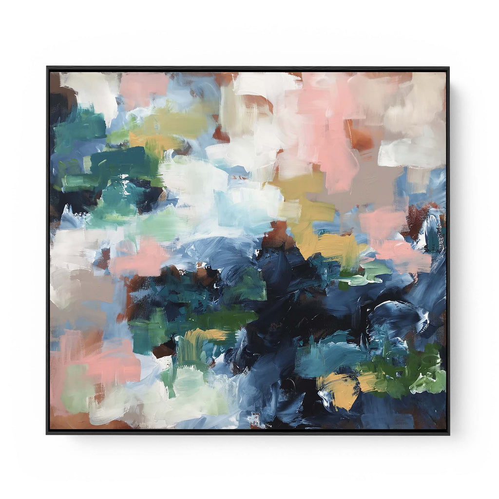 Adapting To The Unknown - 204x92 cm - Diptych Original Painting