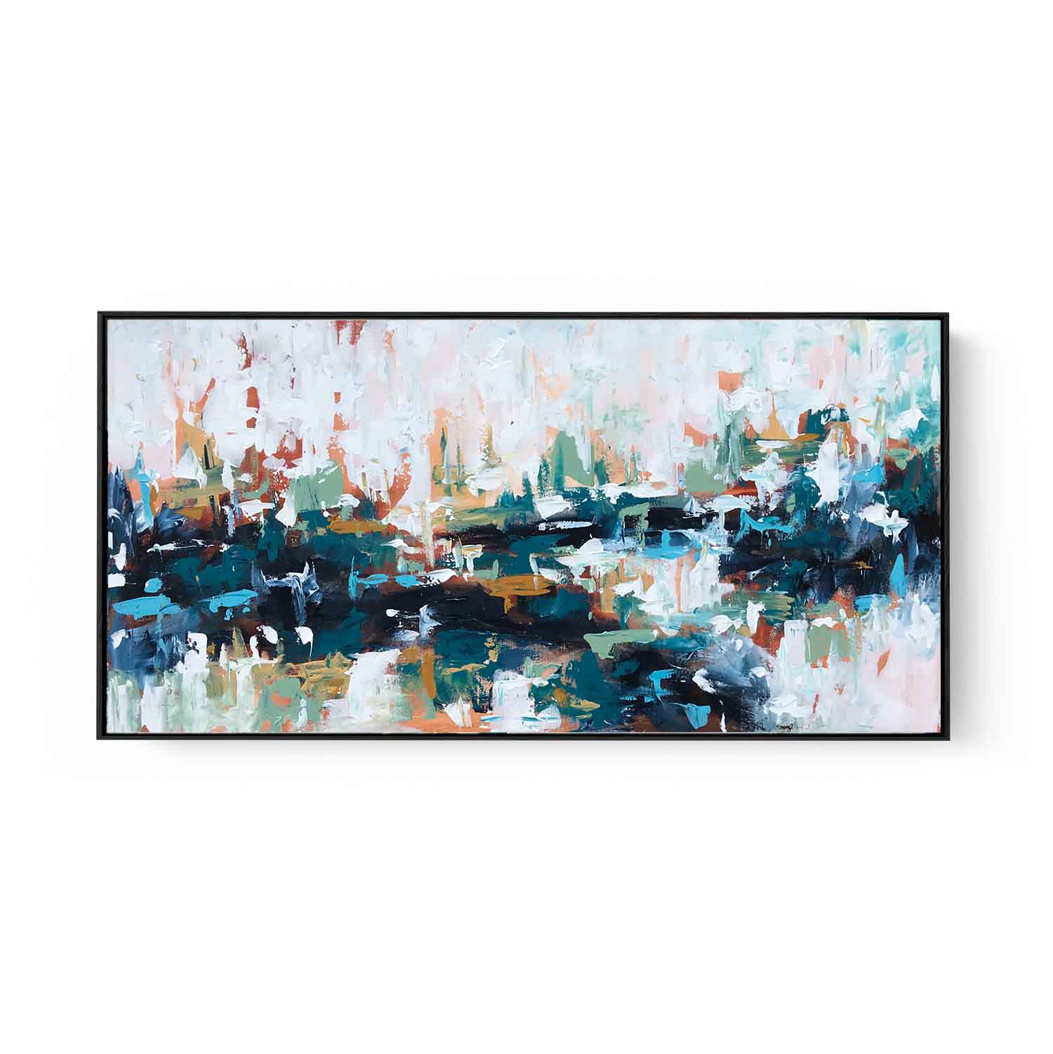 Just Passing By - 122x61 cm - Original Painting