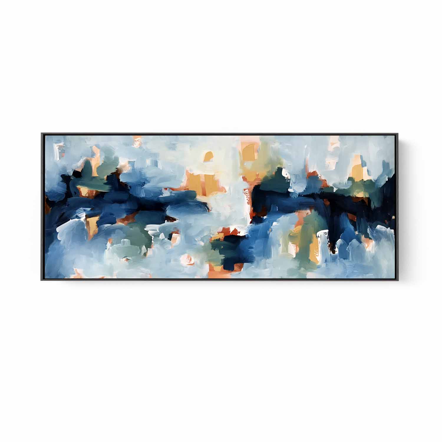 The Pier - 122x52 cm - Original Painting