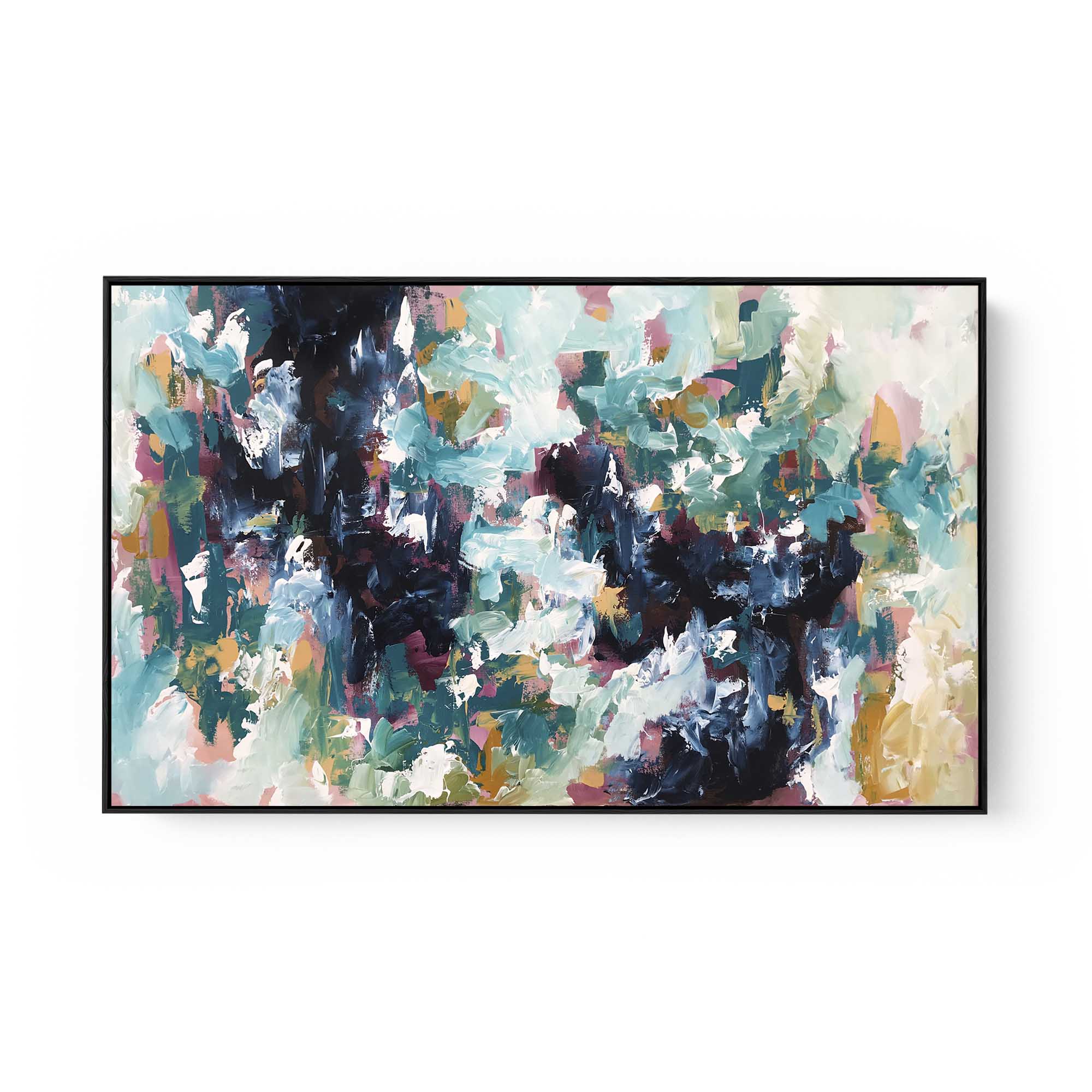 Rebuilding The Fortress 2 - 152x92 cm - Original Painting