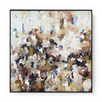 Sunset 2 - 102x102 cm - Original Painting