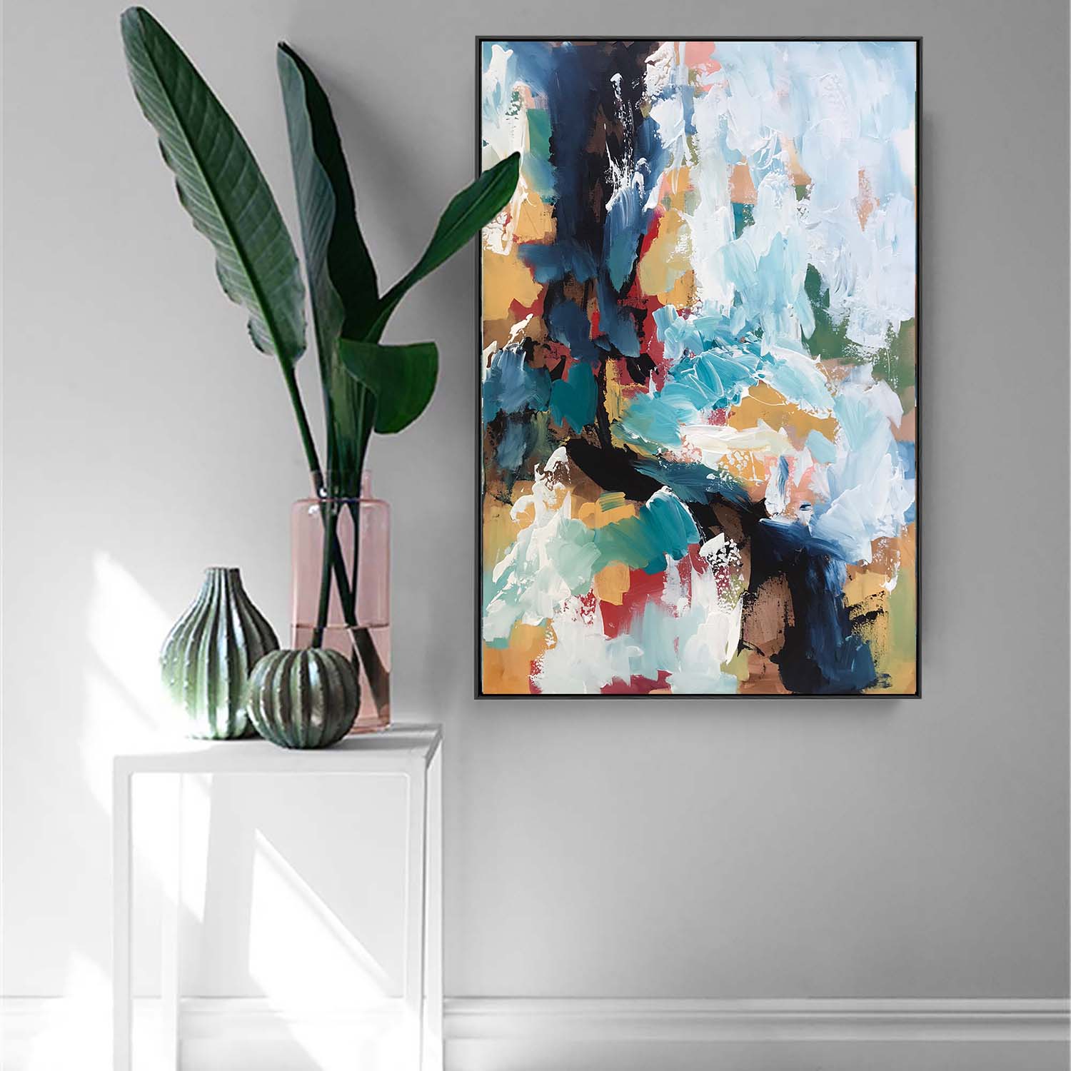 Monument Part 2 - 61x92 cm - Original Painting