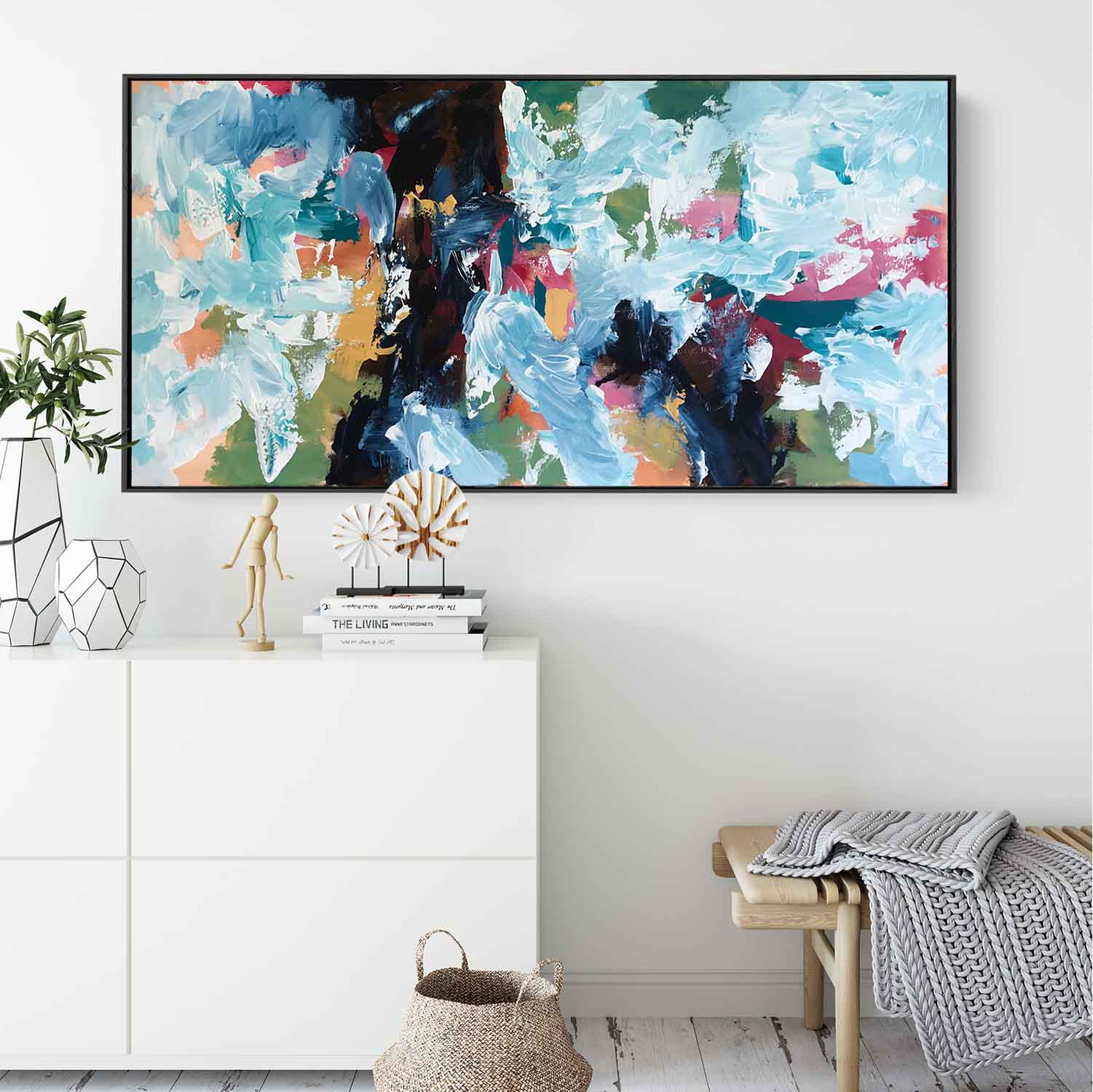 The Uncertain Path Part 1 - 102x50 cm - Original Painting