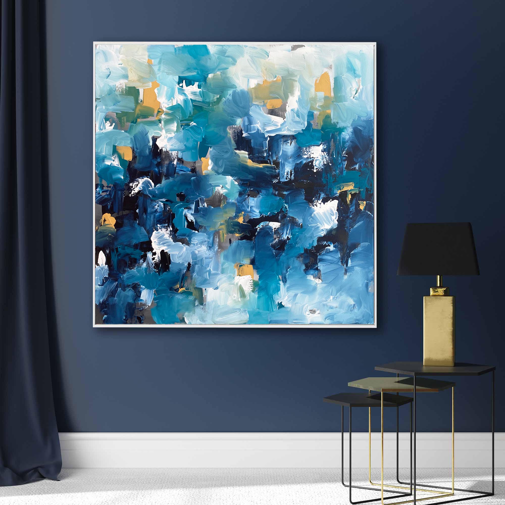 Learn the Lesson - 102x102 cm - Original Painting