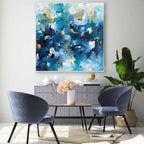 Learn the Lesson - 102x102 cm - Original Painting