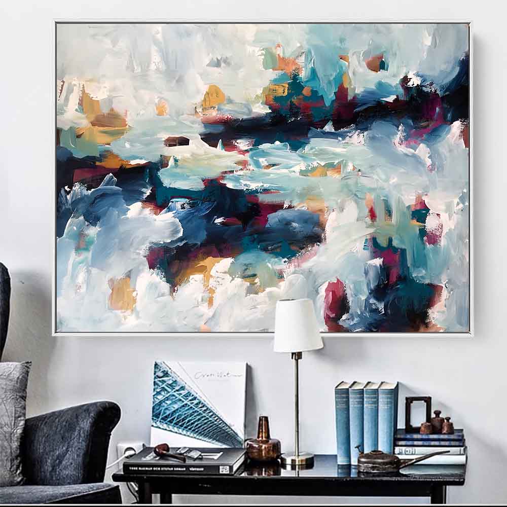 A Silent Poet 4 - 102x76 cm - Original Painting