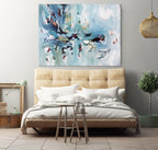 Before Dawn - 122x90 cm - Original Painting-OmarObaid.com