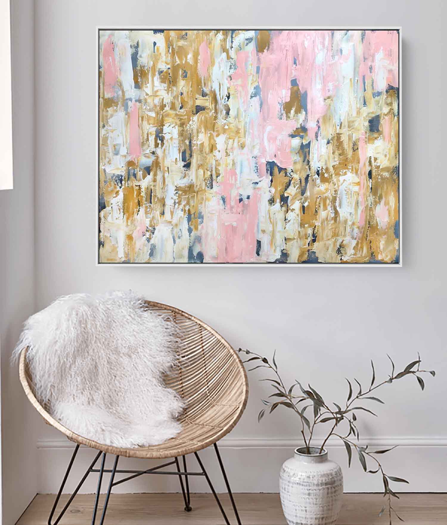 Clouds 2 - 102x76 cm - Original Painting