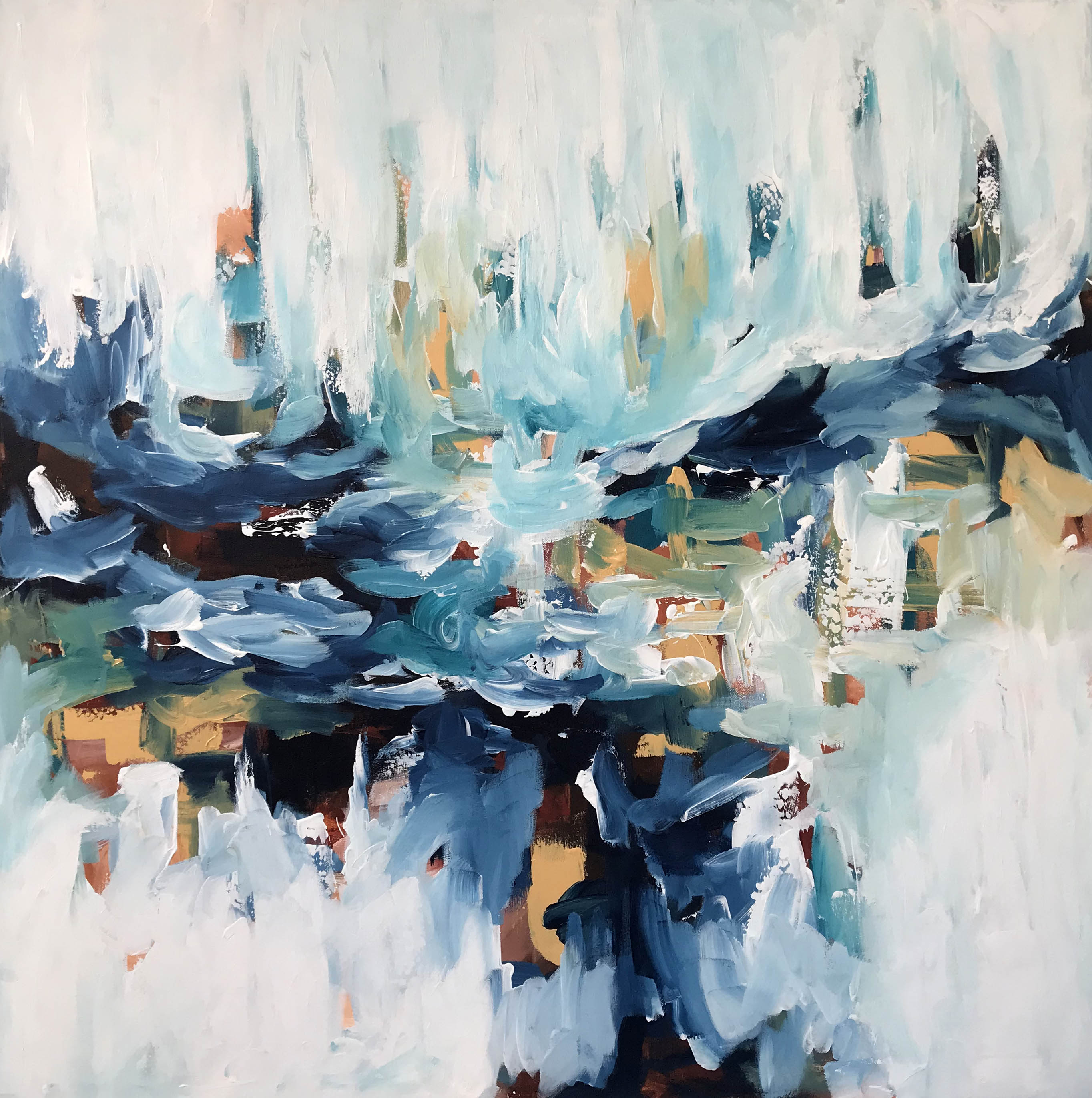 Chasing A Dream - 102x102 cm - Original Painting