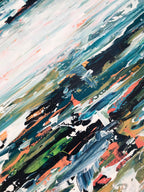 Exertion X - 122x90 cm - Original Painting-OmarObaid.com