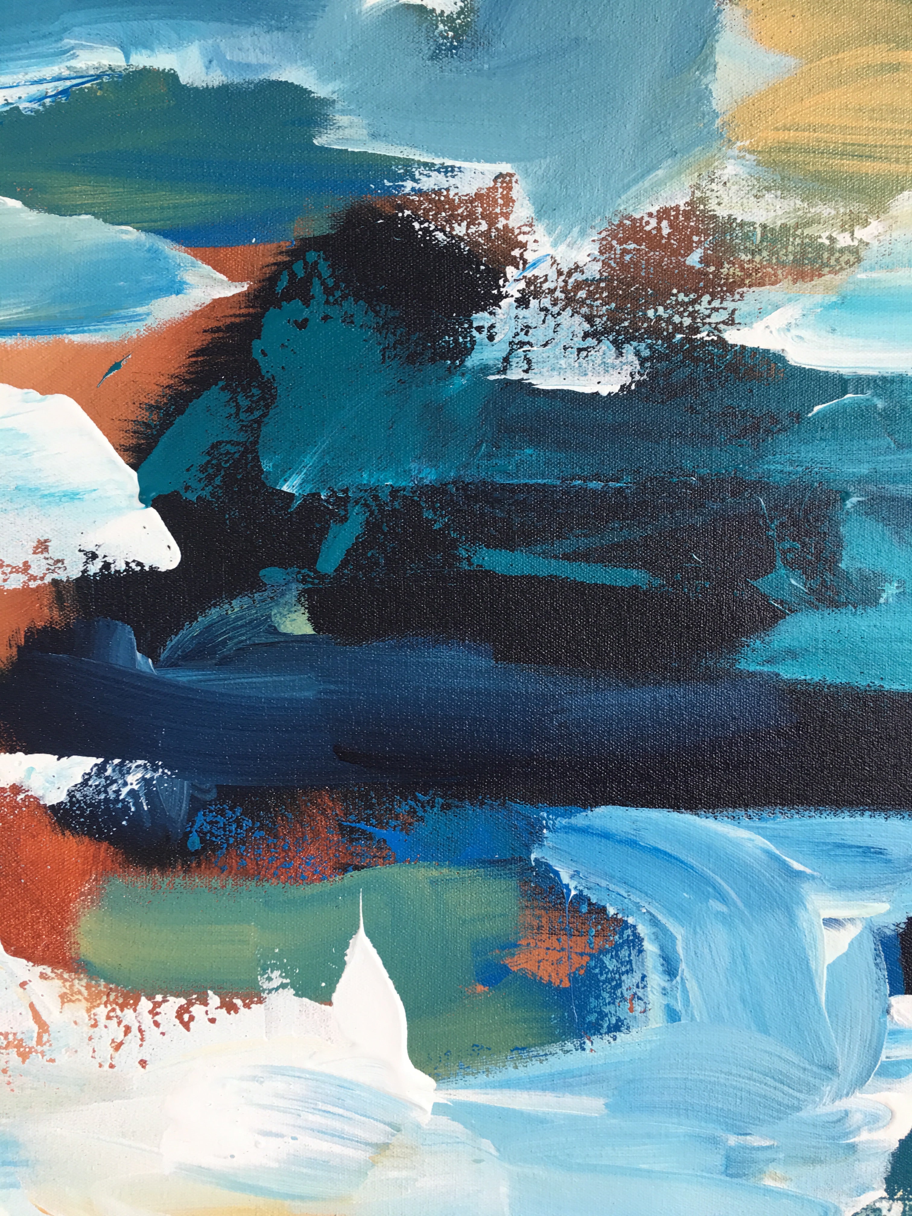 Revelations - 127x80 cm - Original Painting-OmarObaid.com